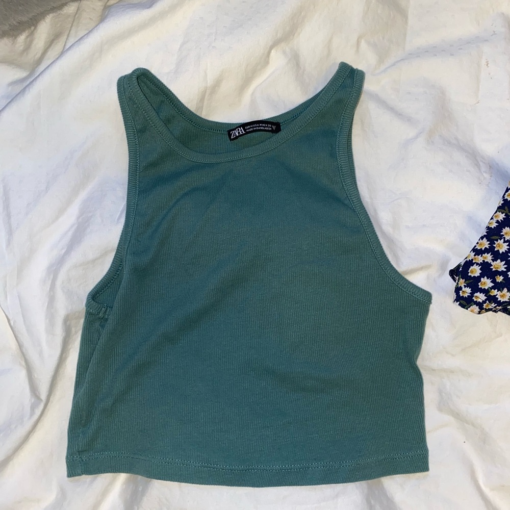 Green Zara tank -  never worn